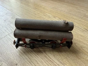 Mamod O Gauge Log Wagon Truck Live Steam Railway Rolling Stock Sm32 - Picture 1 of 2