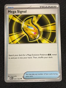 Juego de cartas coleccionables Pokémon Mega Signal 121/132 Mega Evolution Non-Holo - Imagen 1 de 1