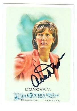 Anne Donovan autographed basketball card 2010 Topps Allen and Ginters #148 - Image 1 of 1