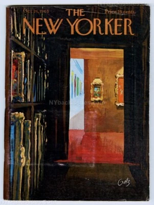 New Yorker magazine October 26 1963 SHMOO computer history Alan Turing ENIAC - Image 1 of 4