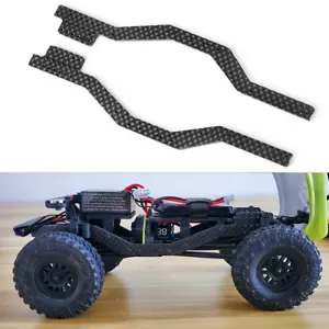 Barre telaio telaio fibra di carbonio nere per cingolato RC 1/24 assiale SCX24 90081 - Foto 1 di 10