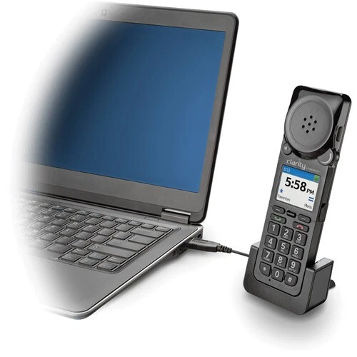 Plantronics Clarity 340 Wideband DSP USB Handset (New) - Image 1 of 4