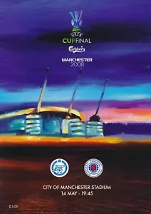 UEFA CUP FINAL 2008 Rangers v Zenit St Petersburg - official match programme - Afbeelding 1 van 1