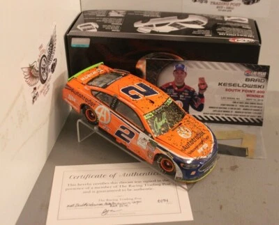 Brad Keselowski Auto Trader Vegas 2018 victoria 1/24 acción RCCA diecast autografiado Foto 1 de 2