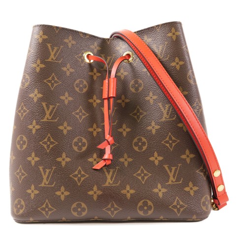 LOUIS VUITTON（LV） Borsa a secchiello Louis Vuitton Ghw Neo Noe borsa a tracolla M44021 monogramma coquelicot