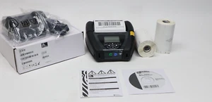 Zebra QLN420 Mobile Printer Bundle - Charger, Battery, Labels - Picture 1 of 16