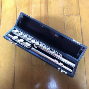 Pearl flute PF521  Mouthpeace Musical instrument Hard case GAKKI used A - Picture 1 of 20