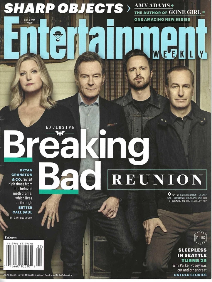 BREAKING BAD ENTERTAINMENT WEEKLY AMY ADAMS GORILLAZ EVANGELINE LILLY BILL MAHER - Image 1 of 1