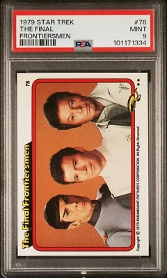 1979 TOPPS STAR TREK THE FINAL FRONTIERSMEN #78 TRADING CARD | PSA 9 MINT POP 16 - Image 1 of 4