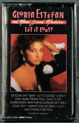 Gloria Estefan Miami Sound Machine “Let It Loose” Sealed Cassette Album 1987  - Image 1 of 4