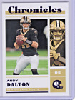 2022 Panini Chronicles 27 Andy Dalton Numbered New Orleans Saints 37 Of /199 Nfl