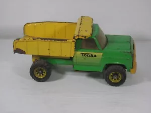 VINTAGE TONKA DUMP TRUCK PRESSED STEEL 14" LONG - Picture 1 of 7