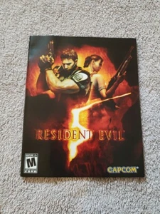 Resident Evil 5 - Sony Playstation 3 MANUAL ONLY - NM Condition  - Foto 1 di 2