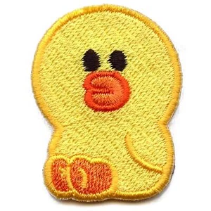 Line Friends Küken Sally Ganzkörper bestickt Bügelbild Patch - Bild 1 von 2