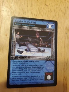WWE WWF Raw Deal CCG - Ladder in the Ring - Picture 1 of 3