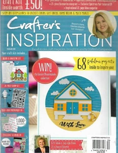 CRAFTER'S INSPIRATION THE ALL IN ONE CRAFT MAGAZINE #19 2018,  - Picture 1 of 2