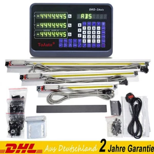 TOAUTO Digitalanzeige 2/3 Achsen DRO + Lineare Skala DRO Linear Scale Kit, DE - Bild 1 von 32
