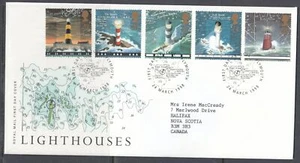 Great Britain Scott 1804-8 FDC - Lighthouses - Picture 1 of 1