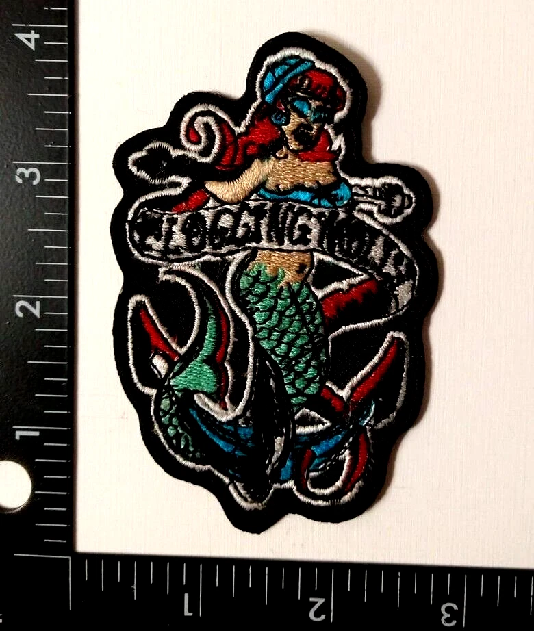 Flogging Molly Mermaid Patch High Quality Iron On or Sew On Fast Shipping  - Image 1 of 1