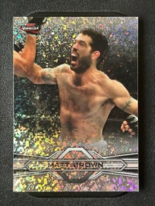 2013 Topps UFC Finest Refractor Matt Brown #50 - Picture 1 of 2