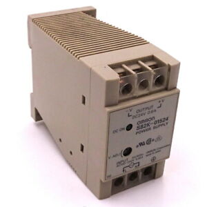 Power Supply S82K-01524 Omron 24VDC 0.6A 15W *Used*