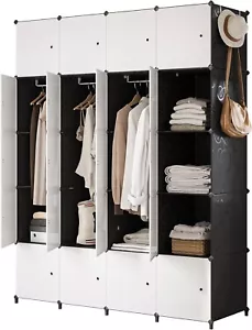 Kleiderschrank für Schlafzimmer Ankleidezimmer Garderobe Kinderzimmer Schrank - Bild 1 von 7