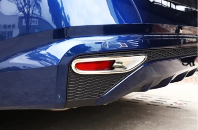 For Nissan Altima 2019-2022 2 Pcs ABS Chrome Rear Fog Light Lamp Trim Cover - Image 1 of 4