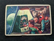 1951 Bowman Jets, Rockets, Spacemen # 7 Free of Gravity (VG/EX)