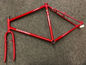 NEU MTB Stahl-Rahmen tig-welded rot 56cm 90-iger Jahre NOS Retro Sammlerstück - Bild 1 von 9