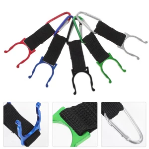 10PCS Bottle Clip Backpack Water Bottle Clip Aluminum Alloy Holder Outdoor - Picture 1 of 12