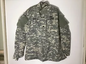 US Military Digital Camo ARMY ACU Fatigue Combat Shirt Jacket Medium Long - Picture 1 of 7