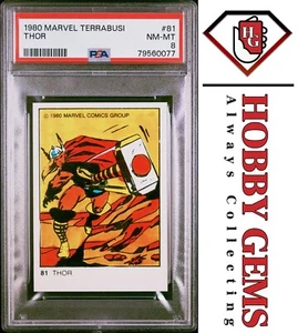 Thor PSA 8 1980 Marvel Terrabusi #81 - Bild 1 von 2