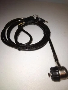 Cable Lock PC Laptop Security with 2 keys - Picture 1 of 12