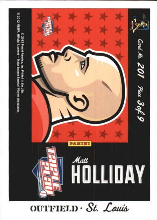 A0720- 2012 Triple Play BB Cards 201-300 +Inserts  -You Pick- 15+ FREE US SHIP - Image 1 of 1