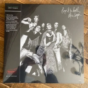 ALICE COOPER LOVE IT TO DEATH LP (Ltd 5000 Num 180g RHINO Hi-Fi) SEALED IN HAND - Picture 1 of 3