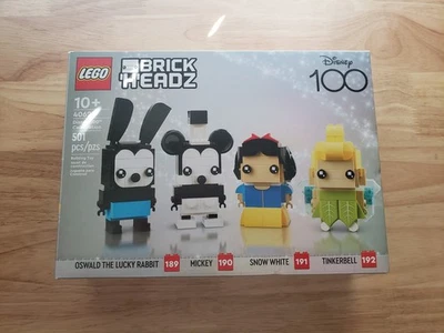 New LEGO 40622 BRICKHEADZ: Disney 100th Celebration Mickey Tinkerbell - Image 1 of 4