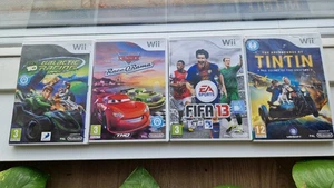 NINTENDO WII - Cars, FIFA, Galactic Racing, TinTin - Complete - Retro Gaming - Picture 1 of 6