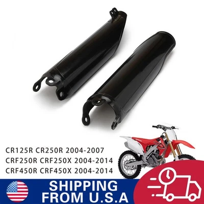 Protector de horquilla para CRF250R CRF250X CRF450R CRF450X 2004-2014 CR125R CR250R 2004-2007 Foto 1 de 4