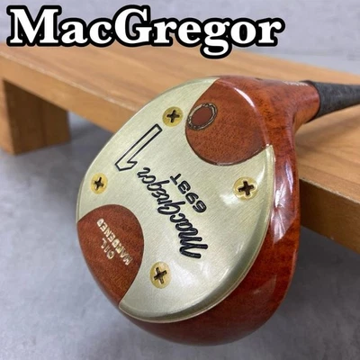 :Used MacGregor 693T Persimmon Men's Golf Driver 1W DR Steel Right Men - Image 1 of 4