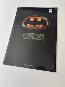 Batman Poster Book 1989 DC Comics Super Hero Dark Knight Keaton, sealed New - Picture 1 of 2