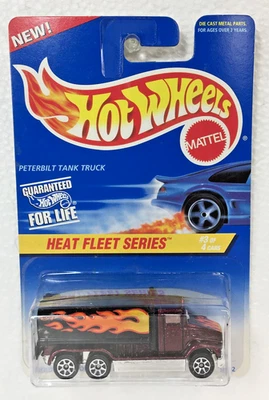 HOT WHEELS ~  PETERBILT  TANK  TRUCK  ~ HEAT FLEET SERIES  3 of 4 - Image 1 of 4