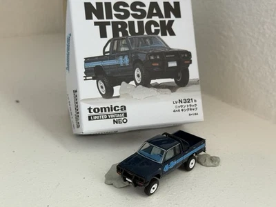 Tomica Limited Vintage 1:64 diecast LV-N321b Nissan Truck 4x4 King Cab; BOXED - Image 1 of 4