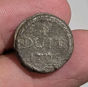 Indias Orientales Neerlandesas - VOC Tin Doit - Noodmunt Duit 1796 - Moneda muy rara_264 - Imagen 1 de 10
