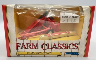 ERTL Farm Classics 1991, recogedor de maíz estuche 1/43 réplica fundida a presión nuevo en caja Foto 1 de 4