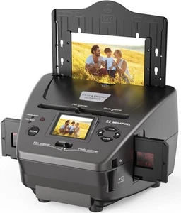 Digital Film & Photo Scanner, Slide & Negative Scanner Convert Negatives & Sl... - Picture 1 of 7