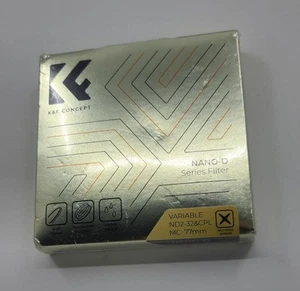 K&F Concept Variable ND2-32 & CPL Lens Filter in 77mm - Afbeelding 1 van 4
