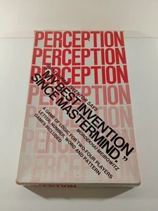 Perception VINTAGE Strategy Logic Game by The Mastermind Inventor - Imagen 1 de 12