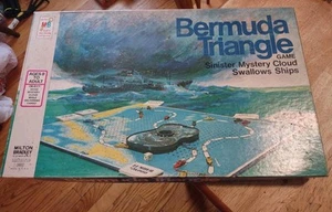 Vintage 1976 Milton Bradley Bermuda Triangle Board Game - Complete - Picture 1 of 4