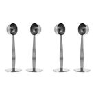  4 Pcs Coffee Spoon Stainless Steel Measuring Barista Machines Espresso for Home