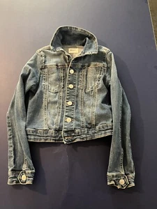 Denim Jacket Youth Kids Jacket Size S great condition - Picture 1 of 8